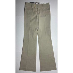 NWT Banana Republic Ryan Pants Khaki Size 4 Workwear Office Business Casual